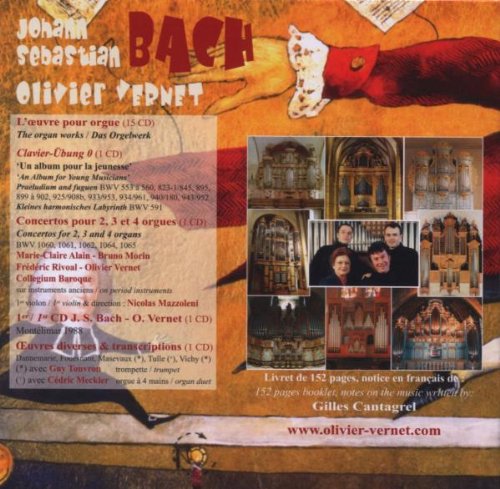 Olivier Vernet 바흐: 오르간 작품 전곡집 (Bach: Organ Works)