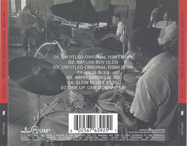 John Coltrane (존 콜트레인) - Both Directions at Once: The Lost Album [1CD 일반반]