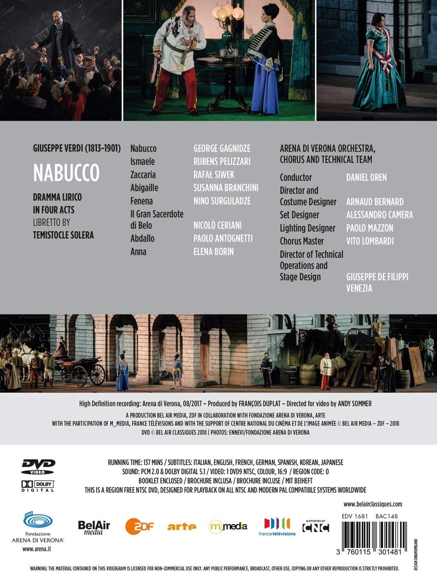 George Gagnidze / Daniel Oren 베르디: 나부코 (Verdi: Nabucco)