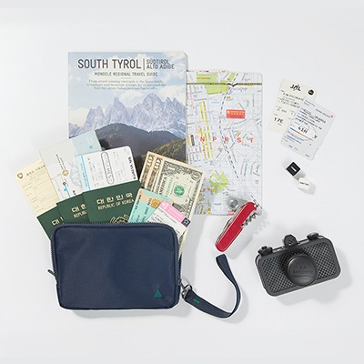 FAMILY PASSPORT POUCH DOUBLE