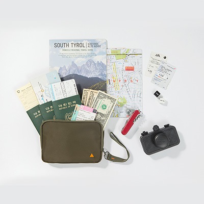 FAMILY PASSPORT POUCH DOUBLE