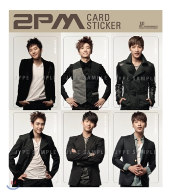 2PM 카드스티커 A [YES24 단독판매]
