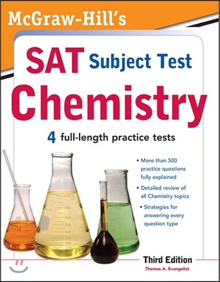 McGraw-Hill's SAT Subject Test Chemistry, 3rd Edition (Paperback, 3, Revised)