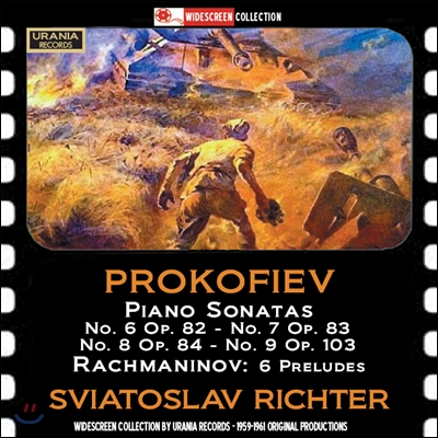 프로코피예프 : 피아노 소나타 6-9번 & 라흐마니노프 : 여섯 개의 전주곡 - 스비아토슬라프 리히터