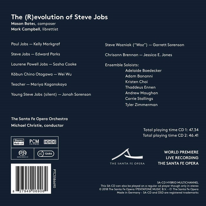 Michael Christie 메이슨 베이츠: 오페라 '스티브 잡스의 혁명' (Mason Bates: The (R)evolution of Steve Jobs)