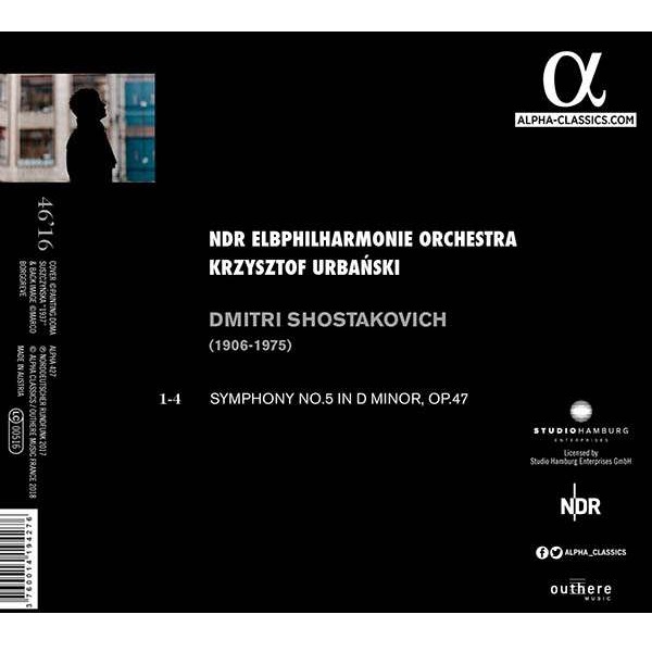Krzysztof Urbanski 쇼스타코비치: 교향곡 5번 '혁명' (Shostakovich: Symphony Op. 47)