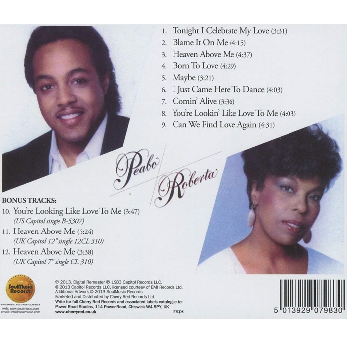 Peabo Bryson & Roberta Flack (피보 브라이슨 & 로버타 플랙) - Born To Love [Expanded Edition]