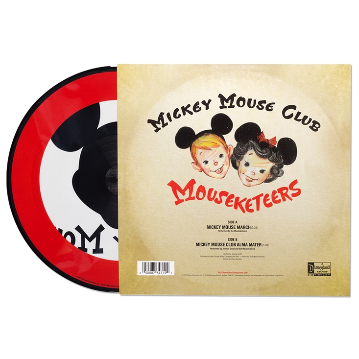미키마우스 클럽 프로그램 음악 (Mickey Mouse Club March OST) [10인치 픽쳐디스크 LP]