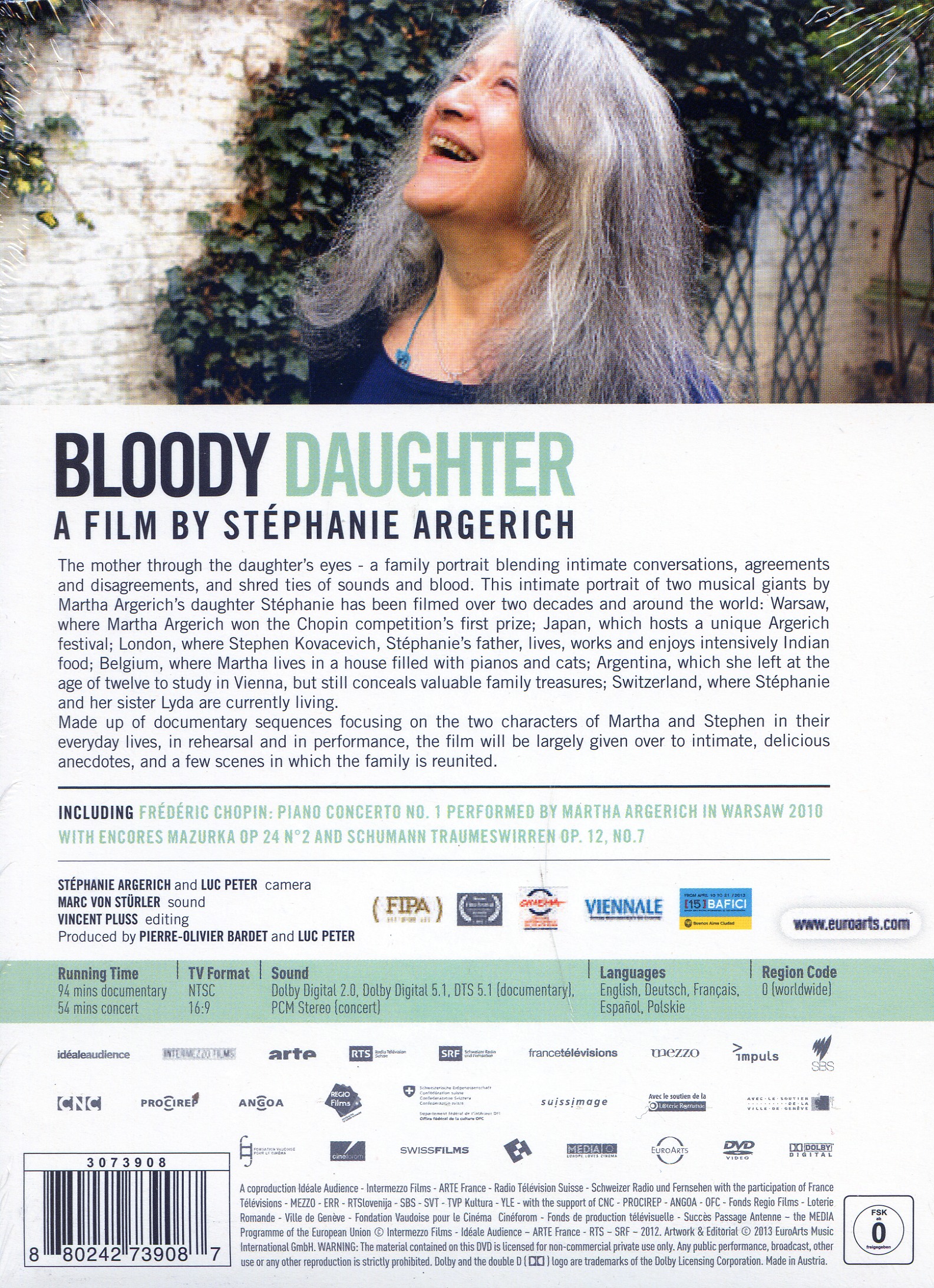 Jacek Kaspszyk 마르타 아르헤리치 다큐멘터리 (Bloody Daughter - A Film by Stephanie)