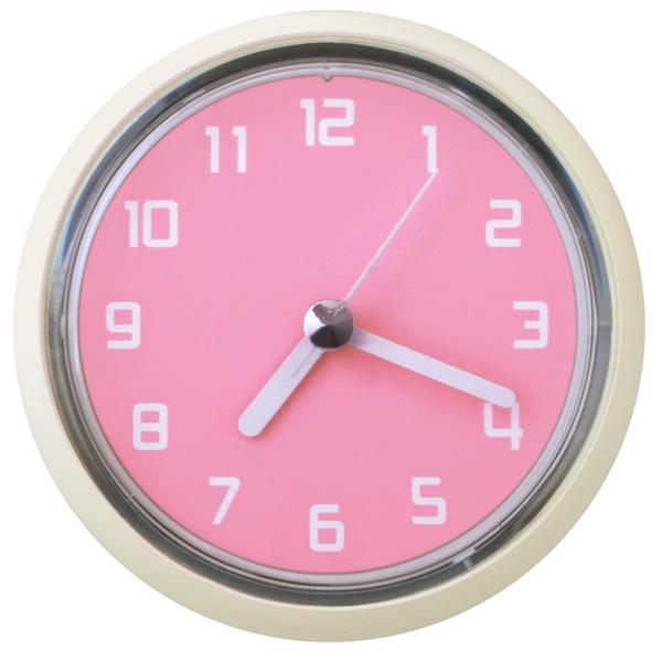 시우아트 러블리욕실방수시계(3color)