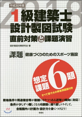 平30 1級建築士設計製圖試驗直前對策と