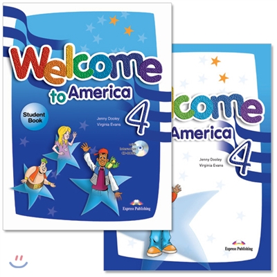 Welcome To America 4 : Student Book + Work Book