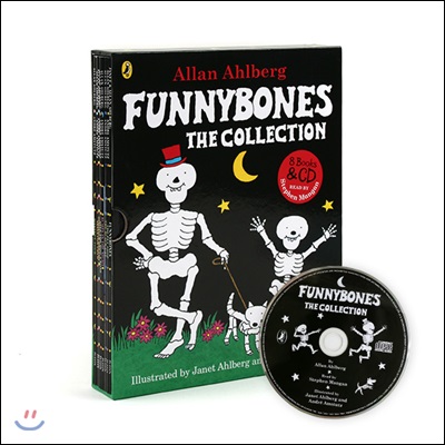 Funnybones the Collection 8 Books &amp; Audio CD 