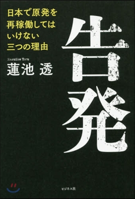 告發~日本で原發を再稼動してはいけない三