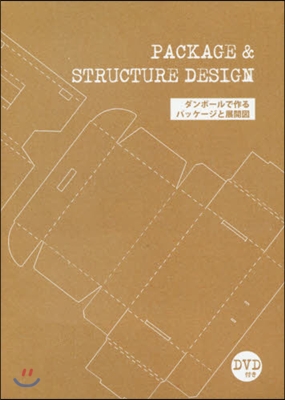 ダンボ-ルで作るパッケ-ジと展開圖