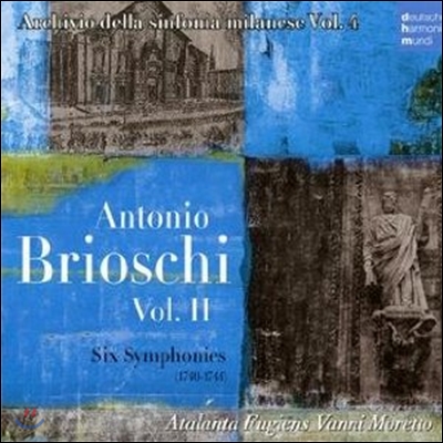 안토니오 브리쉬오 Vol. II: 여섯개의 교향곡 (1740-1744) - 반니 모레토