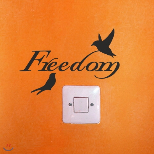 [미니그래픽스티커] Freedom(자유)