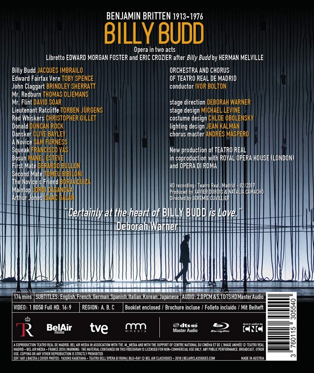 Ivor Bolton 브리튼: 오페라 '빌리 버드' (Britten: Billy Budd)