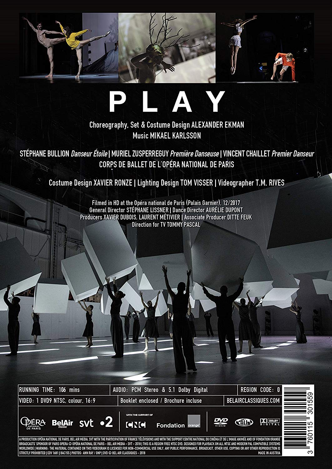 파리 오페라 발레단 - 알렉산더 에크만: '놀이' (Alexander Ekman: Play) 