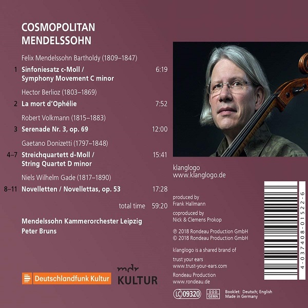 Peter Bruns 19세기 유럽 음악계 파노라마 - 코스모폴리탄, 멘델스존 (Cosmopolitan Mendelssohn) 피터 브룬스