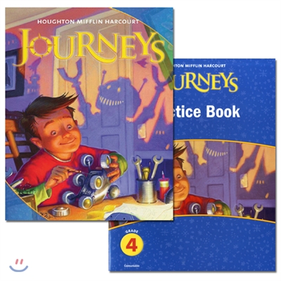 Journeys Grade 4 Set : Student Book + Practice Book