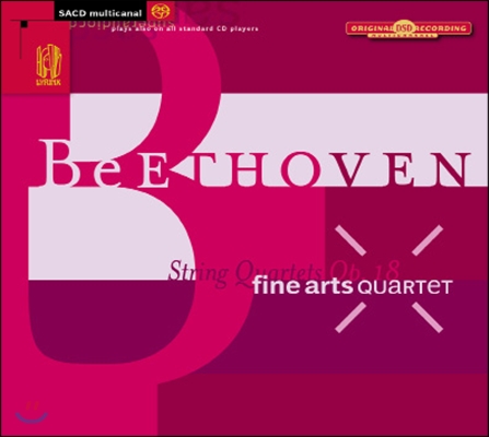 베토벤: 현악 사중주 1~6번