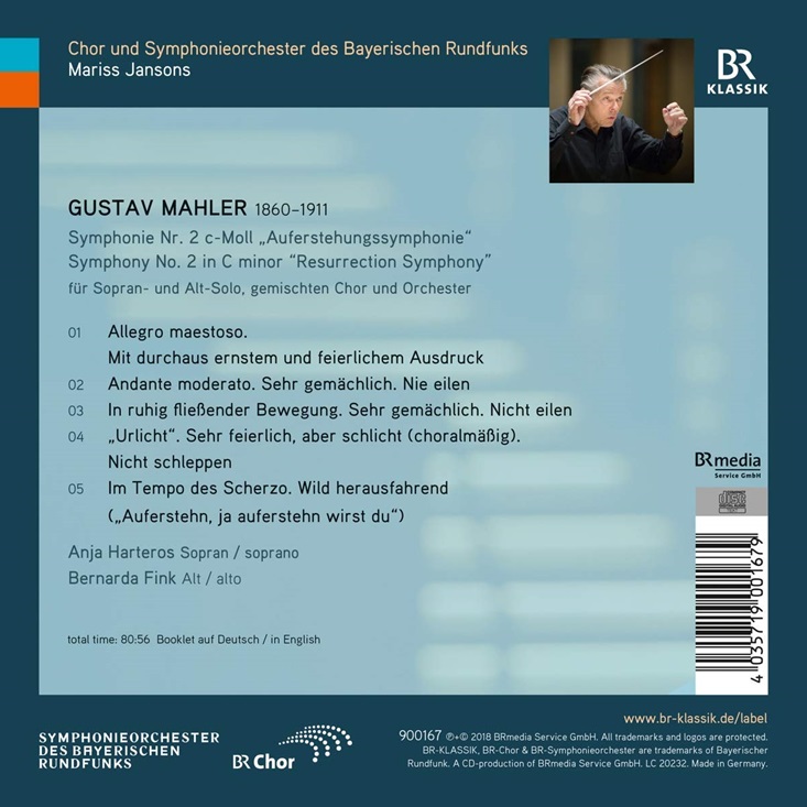 Mariss Jansons 말러: 교향곡 2번 - 마리스 얀손스 (Mahler: Symphony No. 2 'Resurrection')