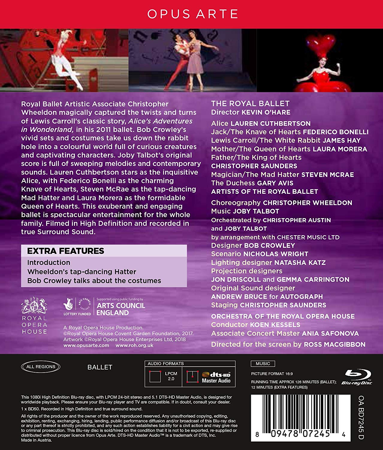 Royal Ballet 발레 ‘이상한 나라의 앨리스’ (Alice's Adventures In Wonderland) 