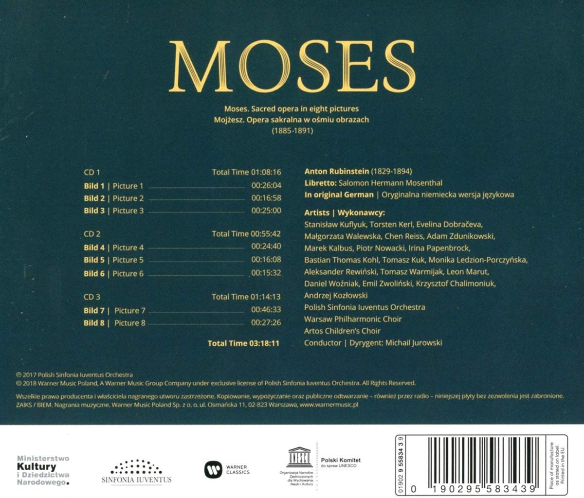 Michail Jurowski 안톤 루빈스타인: 오페라 '모세' (Anton Rubinstein: 'Moses')