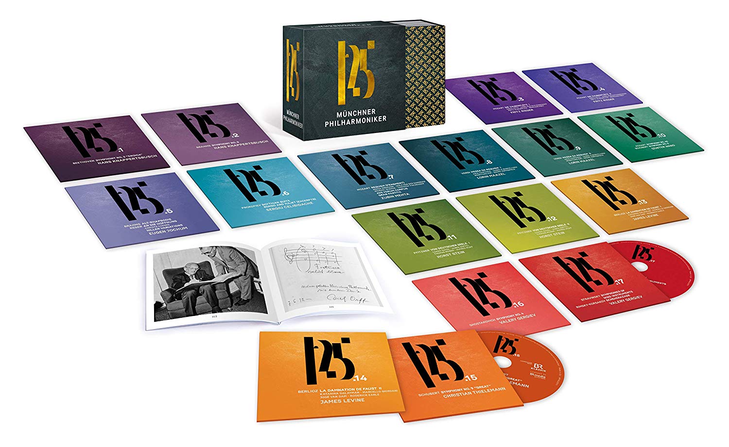 뮌헨필 125주년 기념 특별한정반 박스 세트 (125 Years Munchner Philharmoniker Boxset)