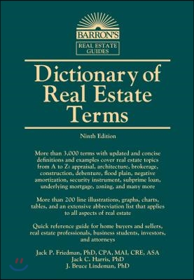 Dictionary of Real Estate Terms