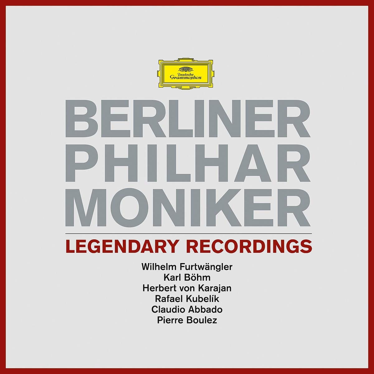 베를린 필하모닉 6대 명반 모음집 (Berliner Philharmoniker Legendary Recordings) [6LP 한정반]
