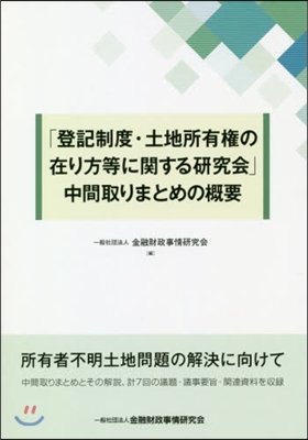 「登記制度.土地所有權の在り方等に關する