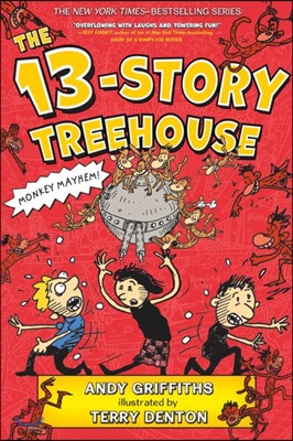 The 13-Story Treehouse: Monkey Mayhem! (Paperback)