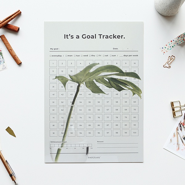 Goal Tracker-100days [A4]