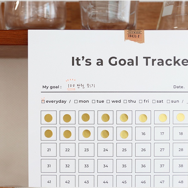 Goal Tracker-100days [A4]