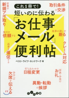 短いのに傳わる「お仕事メ-ル」便利帖