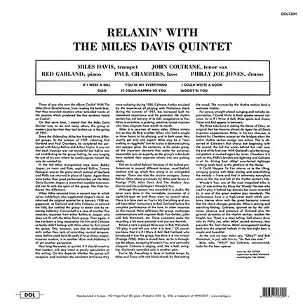 Miles Davis - Relaxin' [LP]