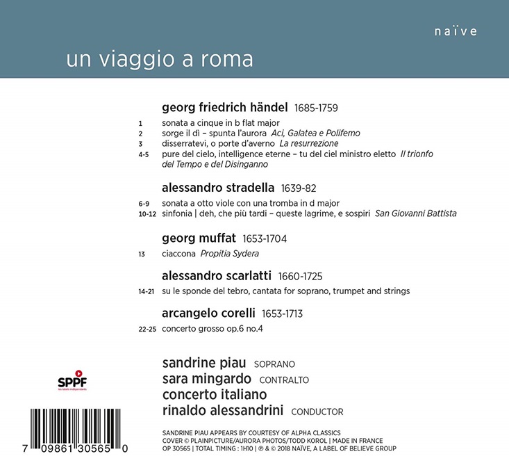 Rinaldo Alessandrini 17-18세기 로마의 음악 (Un Viaggio A Roma)