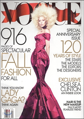 Vogue USA (월간) : 2012년 9월 (Special)