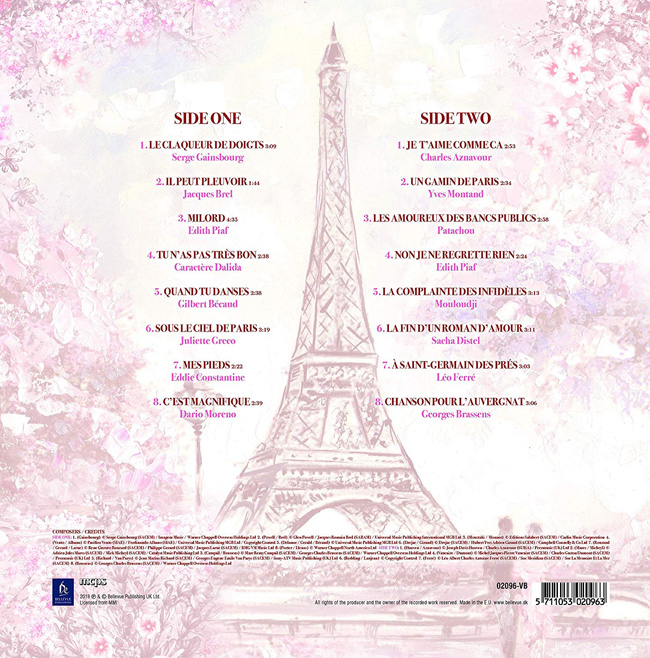 샹송 명곡 모음집 (L'amour a Paris) [LP]