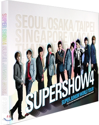 슈퍼 주니어 (Super Junior) - 슈퍼쇼4 콘서트 포토북