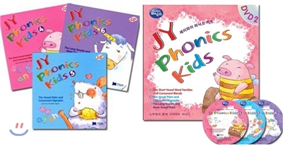 JY Phonics Kids 4-6 세트 + DVD 3종