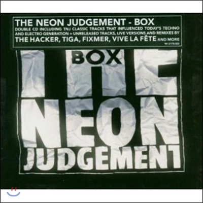 The Neon Judgement - Box