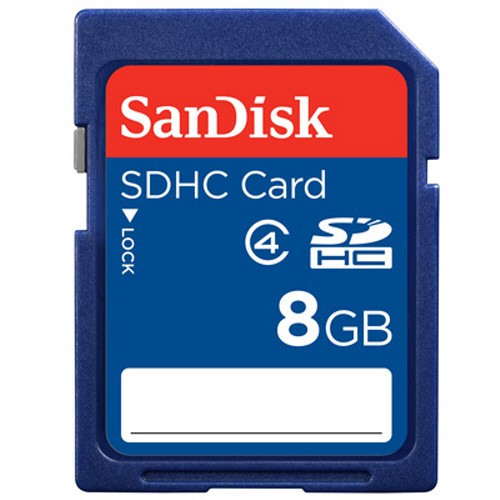 샌디스크 코리아 정품 SD카드 8GB
