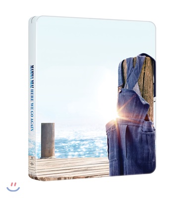 [블루레이] 맘마미아! 2 : 스틸북 한정판 (2disc: BD + 보너스 DVD)