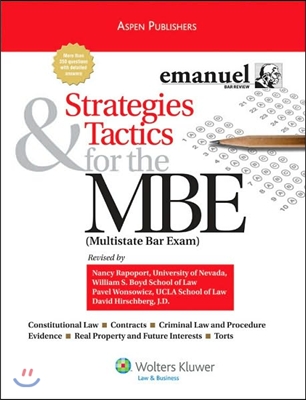 Strategies & Tactics for the Mbe 