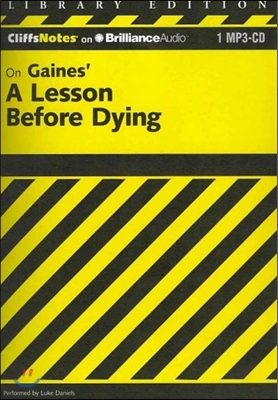 CliffsNotes On Gaines&#39; A Lesson Before Dying