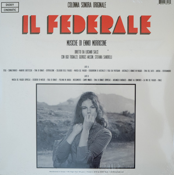 파시스트 영화음악 (Il Federale OST by Ennio Morricone) [LP]