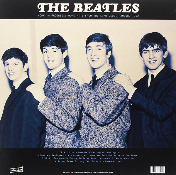 The Beatles (비틀스) - Work In Progress : More Hits From The Star Club, Hamburg 1962 [LP]